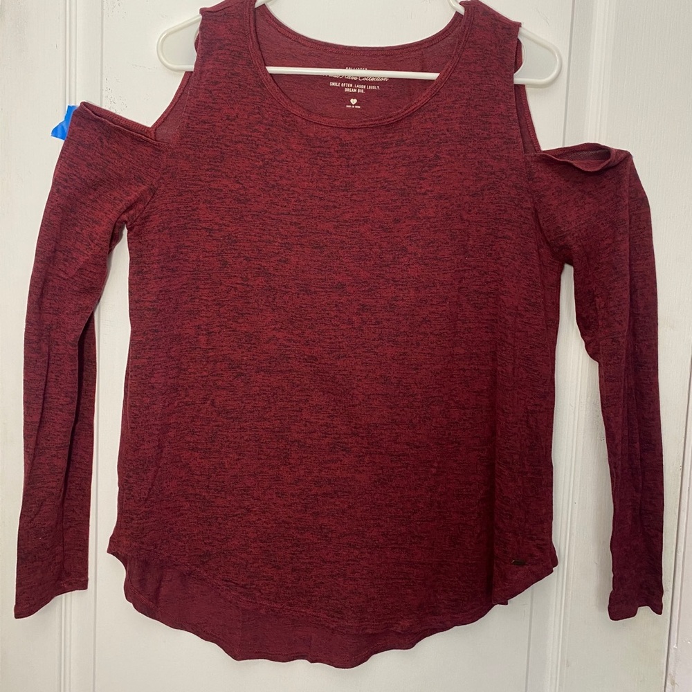 Hollister cold shoulder top